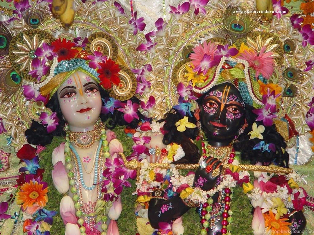 1030x770 Iskcon Vrindavan Krishna Balram Wallpaper, Desktop