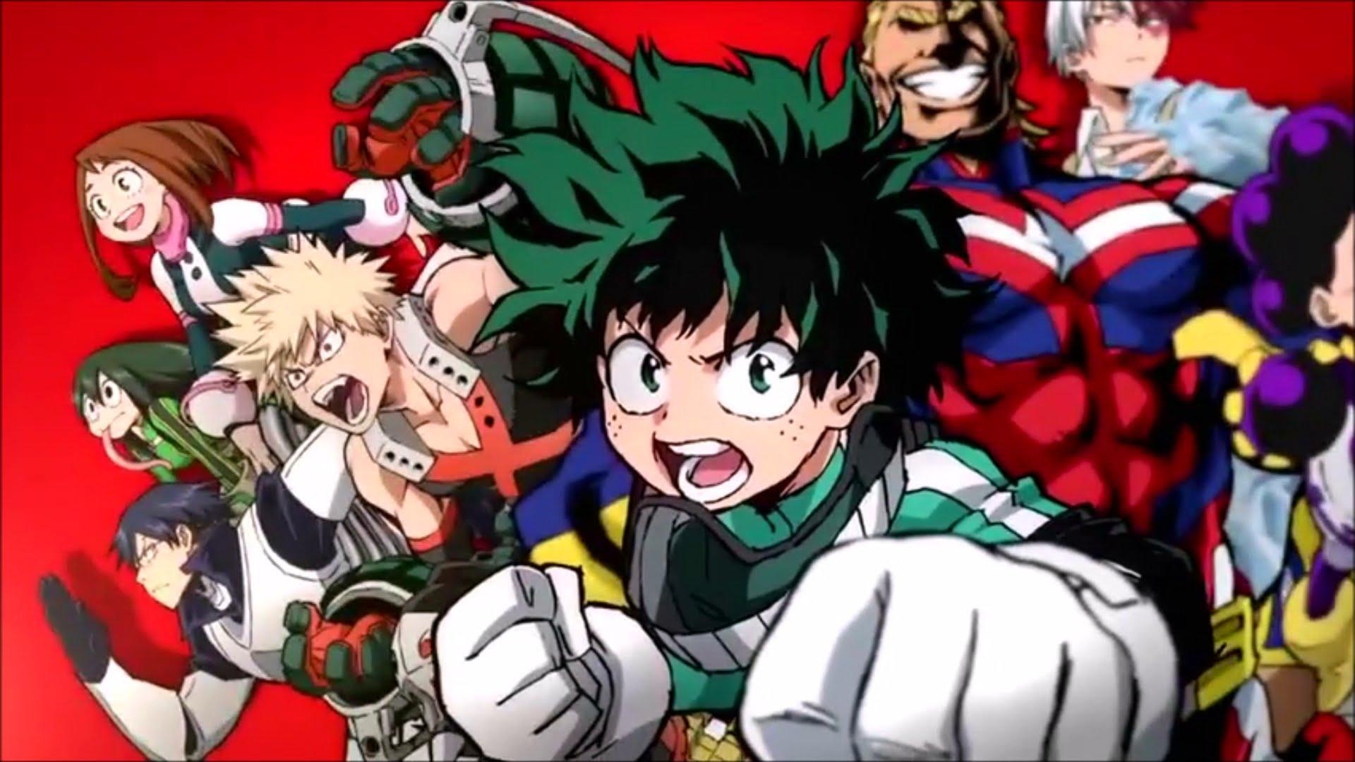 1920x1080 My Hero Academia': Balancing Homework And World Saving, Desktop