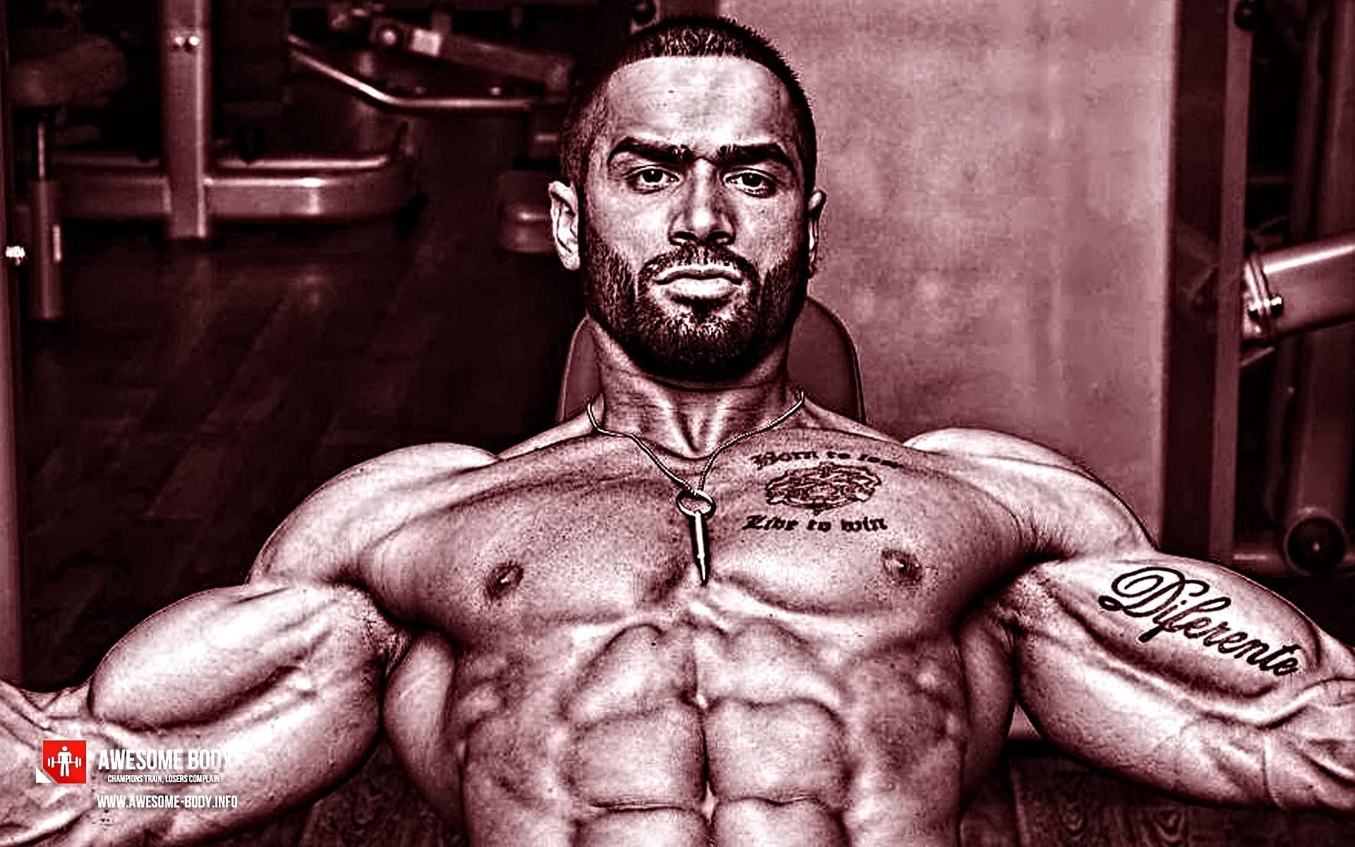 1920x1200 Wallpaper of Body Builder, Desktop