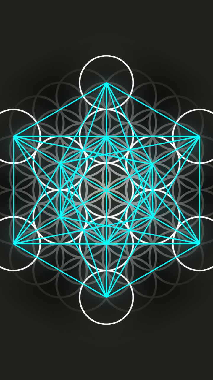 720x1280 Metatron's Cube Wallpaper, Phone