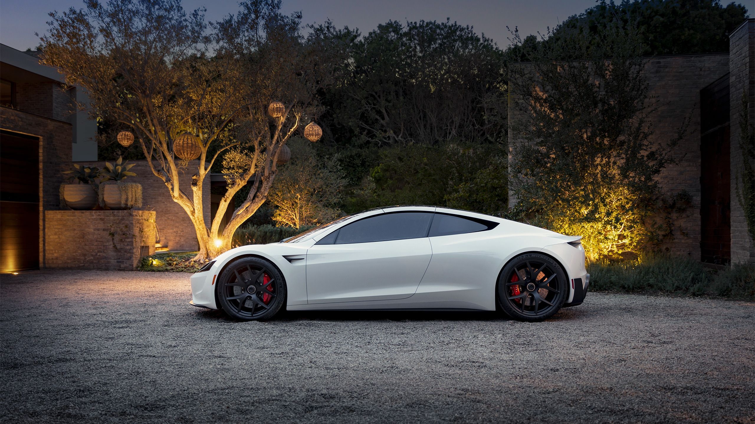 2560x1440 Tesla Roadster Wallpaper from SideViewK Tesla Wallpaper, Desktop