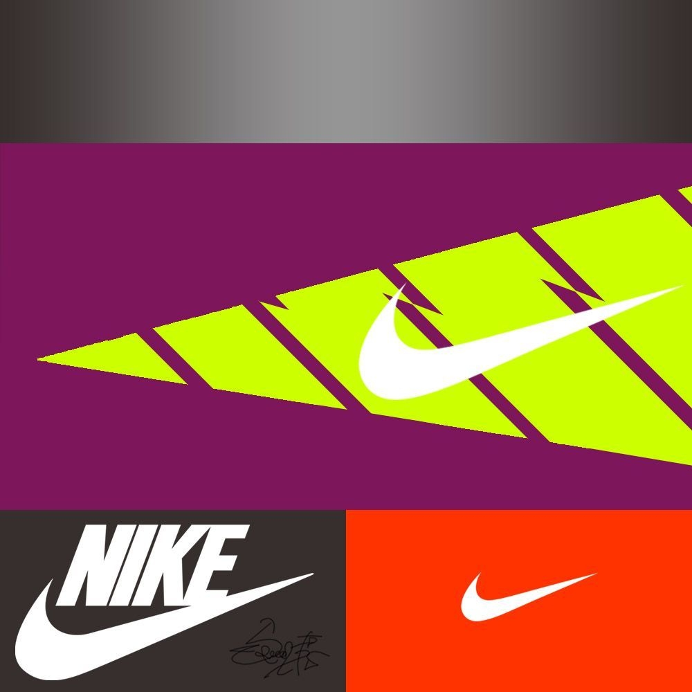 1000x1000 Purple Nike Wallpaper, Phone