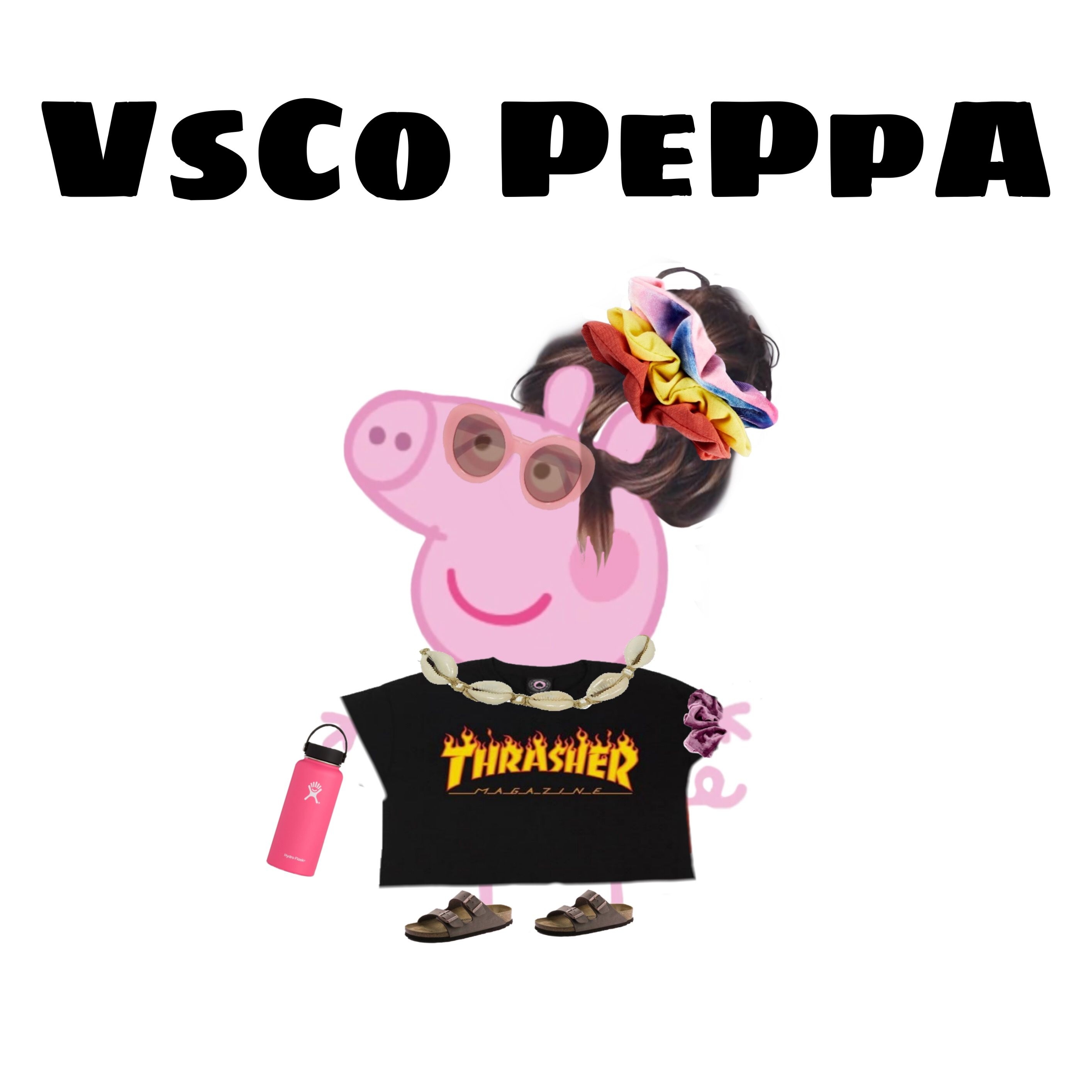 2830x2830 Peppa Pig Aesthetic Wallpaper, Phone