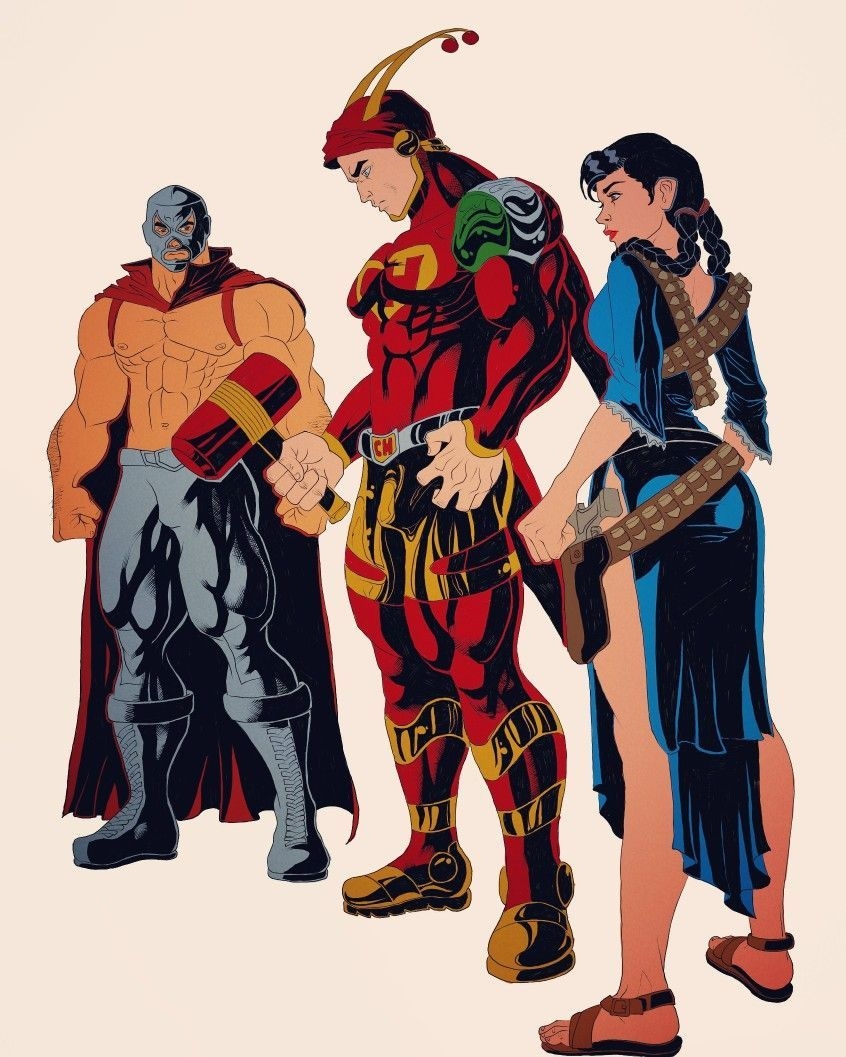 850x1060 Chapulín Colorado. Dibujos animados, Superheroes dibujos, Phone