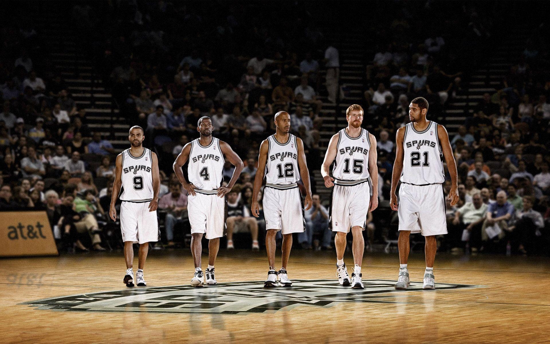 1920x1200 San Antonio Spurs 2014 Starting Lineup NBA Wallpaper Wide or HD, Desktop