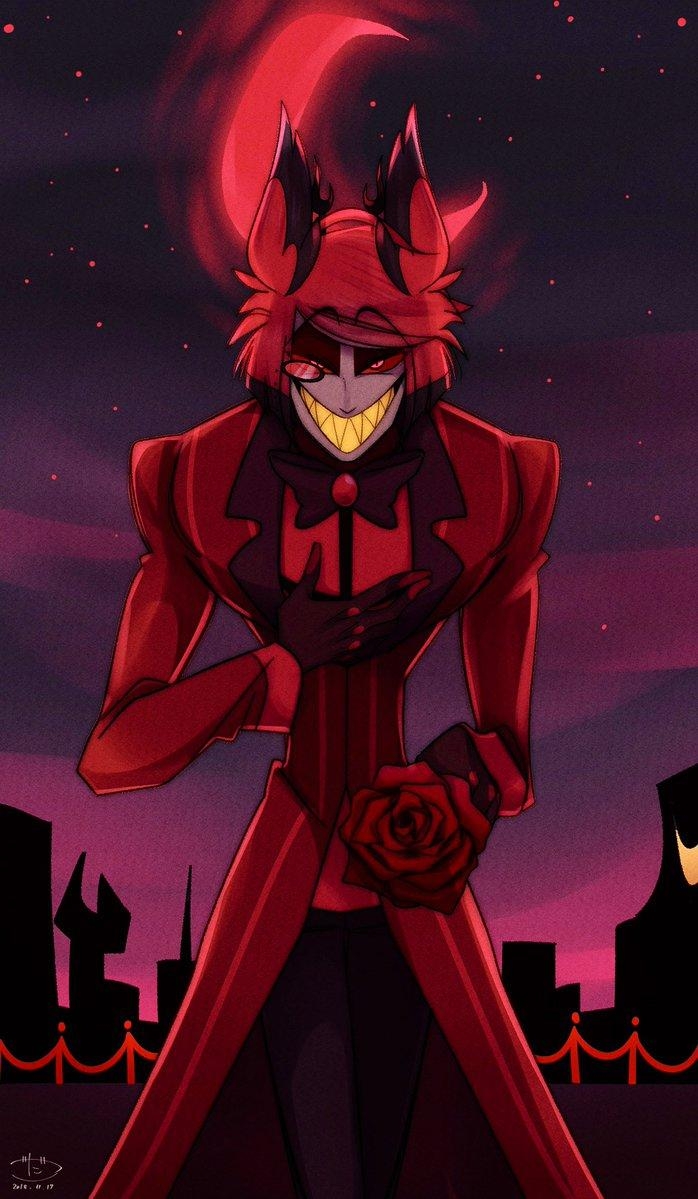 700x1200 Alastor (Hazbin) Hotel Anime Image Board, Phone