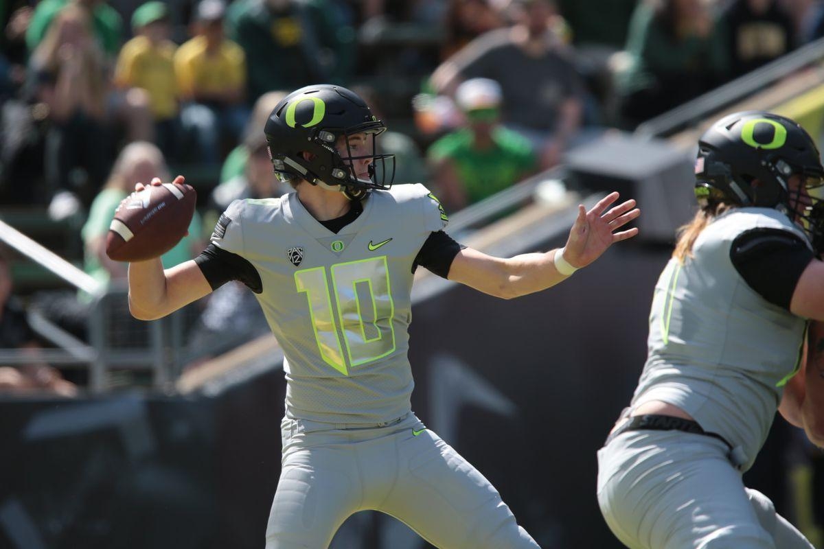 1200x800 Willie Taggart's Starting 11: Justin Herbert, Quarterback, Desktop