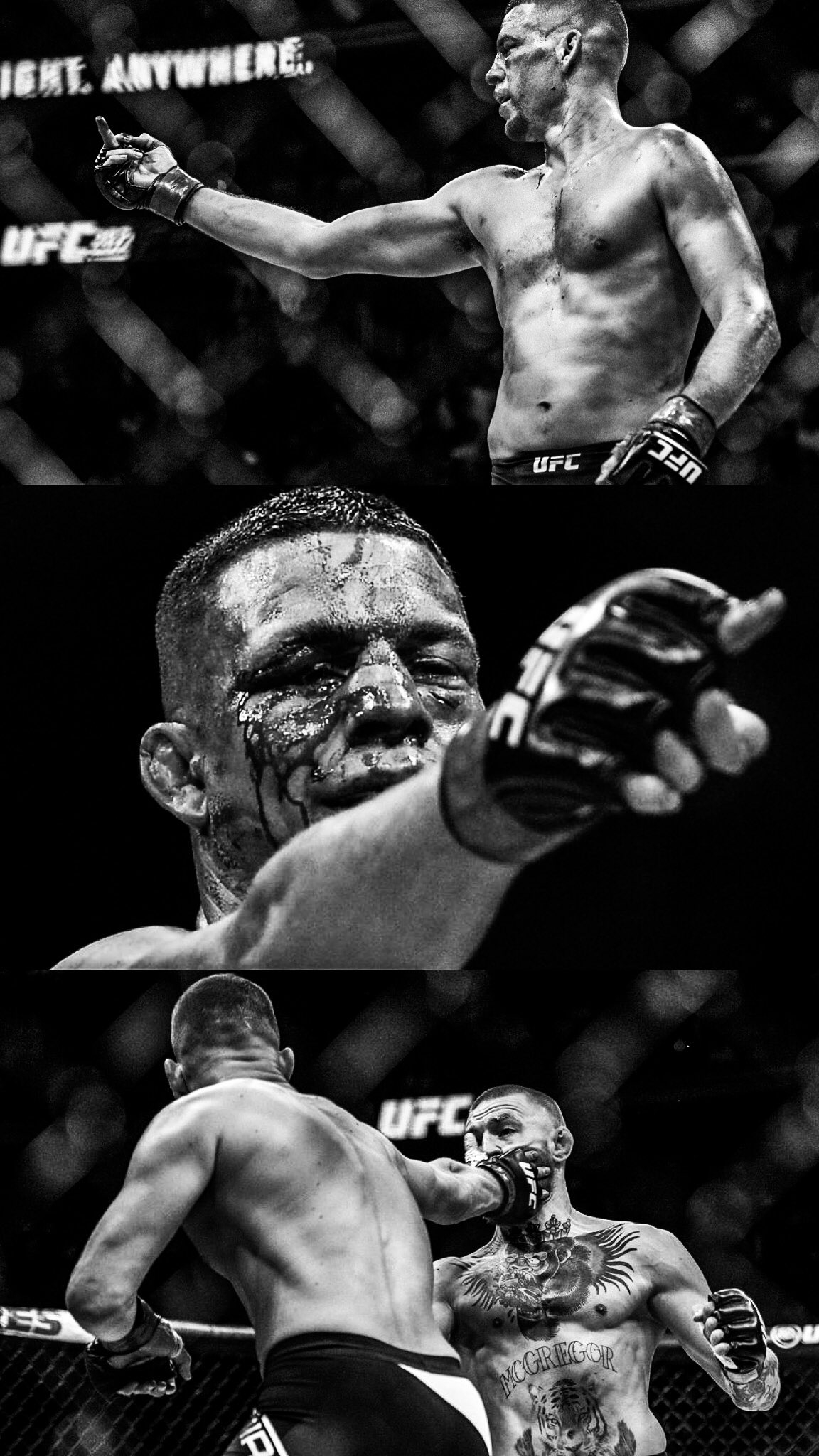 1160x2050 Nate Diaz Wallpaper #NickDiazArmy, Phone