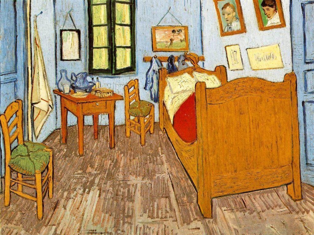 1030x770 Room at Arles 1888 Vincent Van Gogh Wallpaper, Desktop