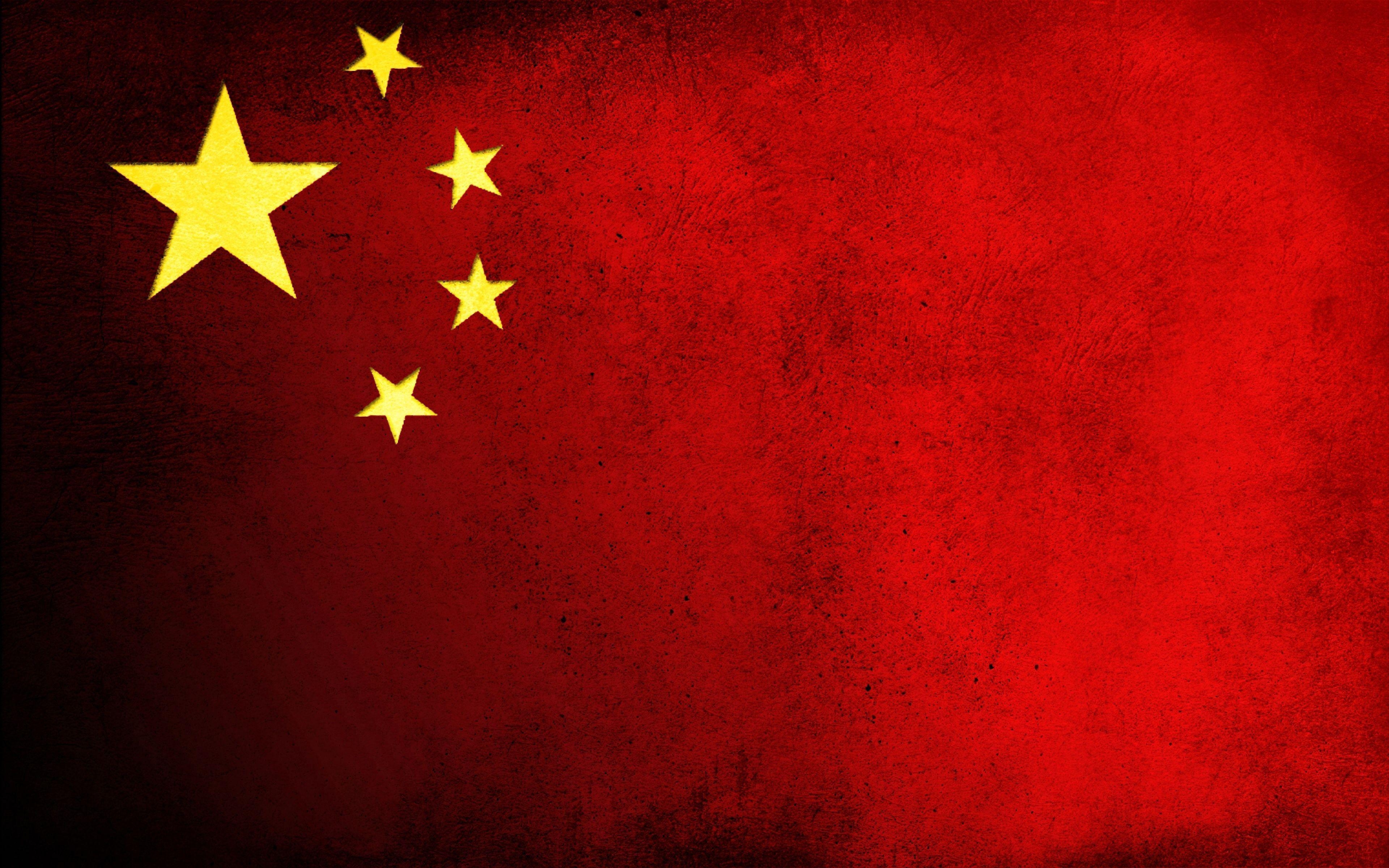 3840x2400 China flag, Desktop