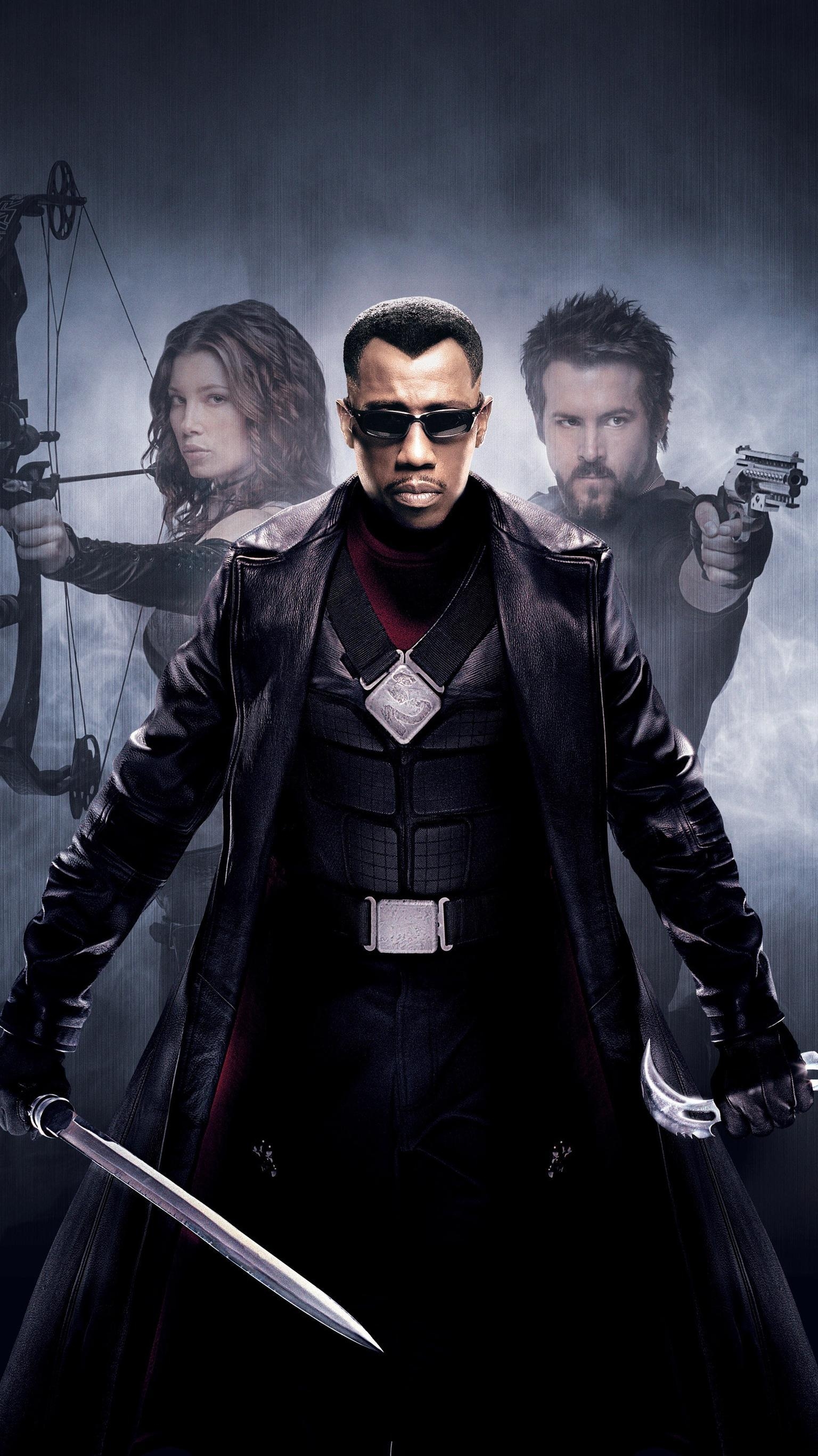 1540x2740 Blade: Trinity (2004) Phone Wallpaper, Phone