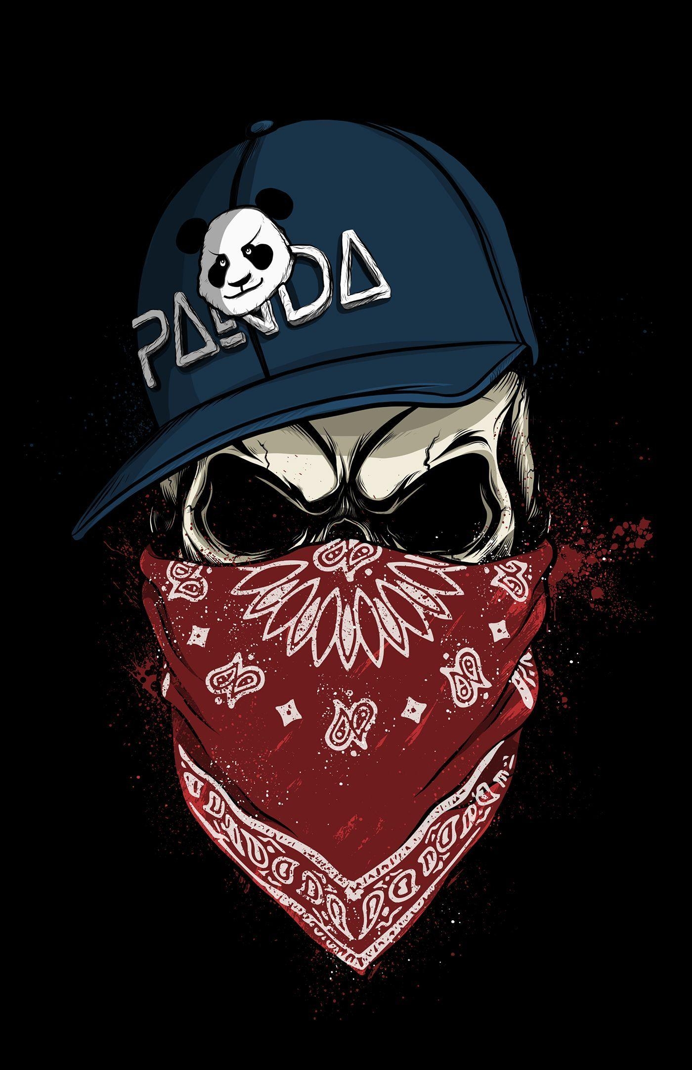 1400x2170 Skull_Panda (Görüntüler ile). Kafatasları, Dijital, Phone