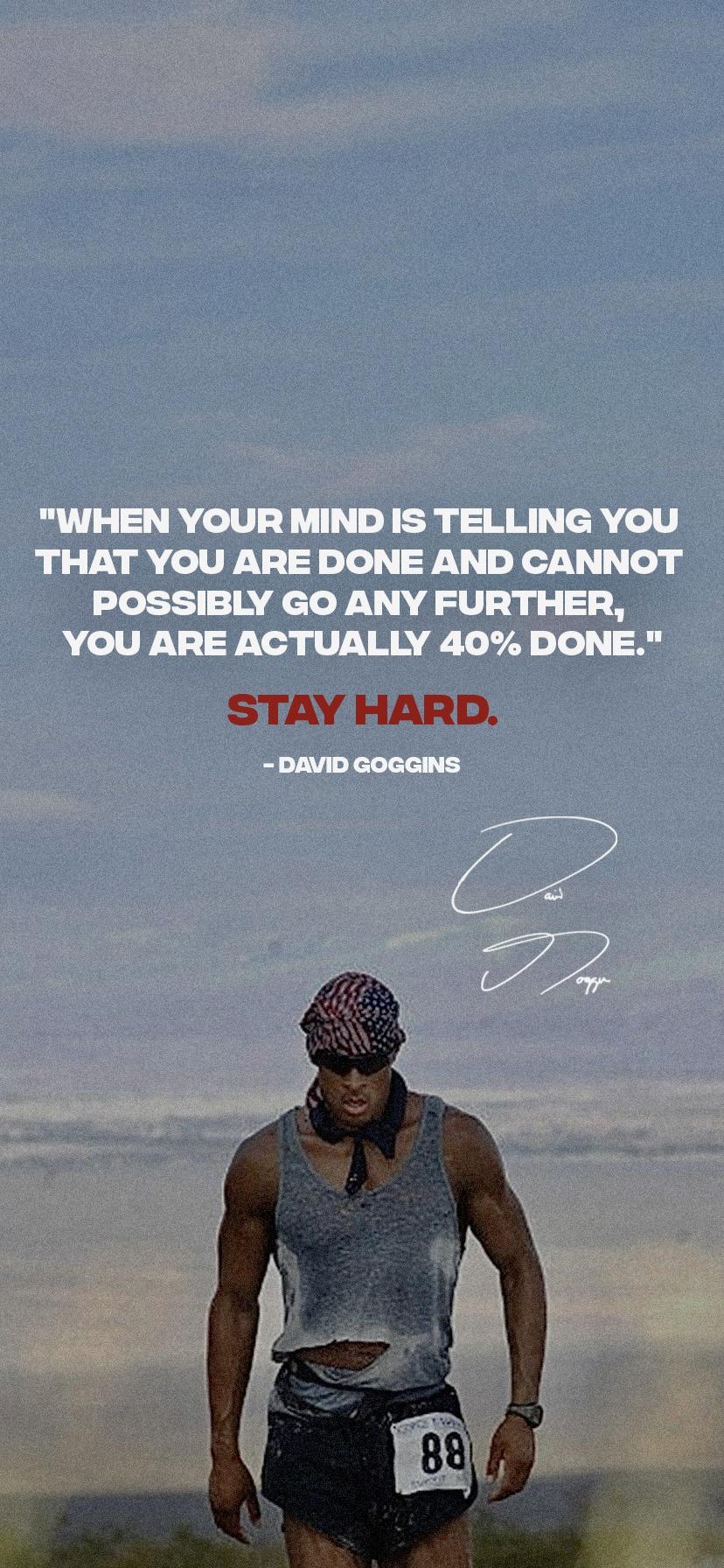 830x1800 I Made this David Goggins Wallpaper, Let Me Know If There's Other Quotes You'd Want, Phone