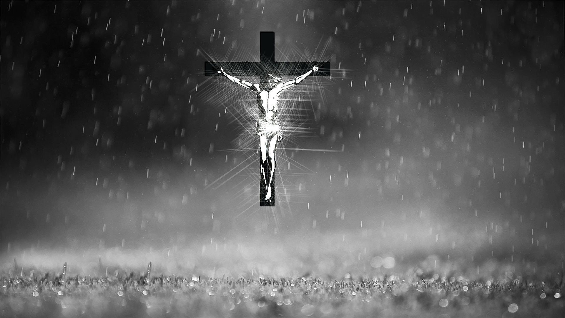 1920x1080 HD desktop wallpaper: Jesus, Cross, Desktop