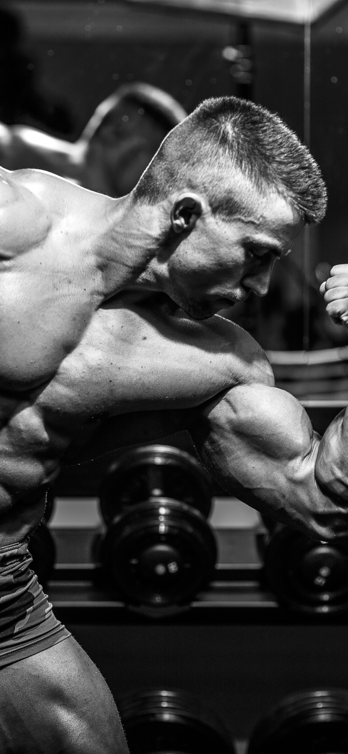 1130x2440 Bodybuilder iPhone Wallpaper, Phone