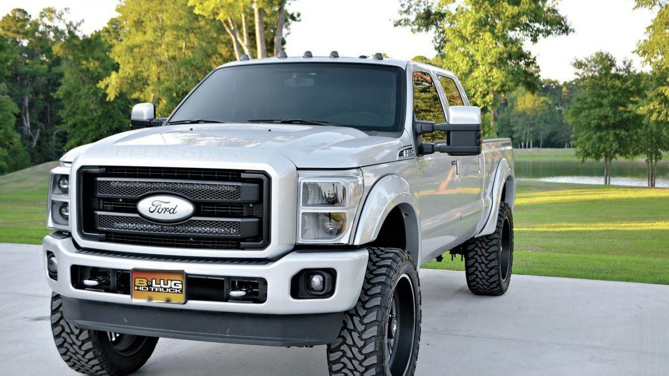 1370x770 Ford F 350 Platinum Wallpaper HD wallpaper. Lifted ford trucks, Diesel trucks, Ford trucks, Desktop