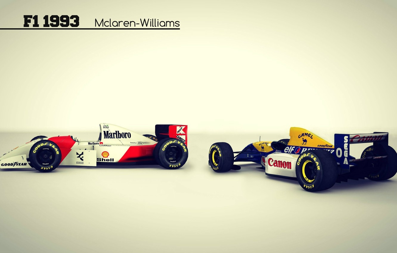 1340x850 Wallpaper formula cars, williams, Vintage, mclaren, Senna, Gran Prix image for desktop, section спорт, Desktop