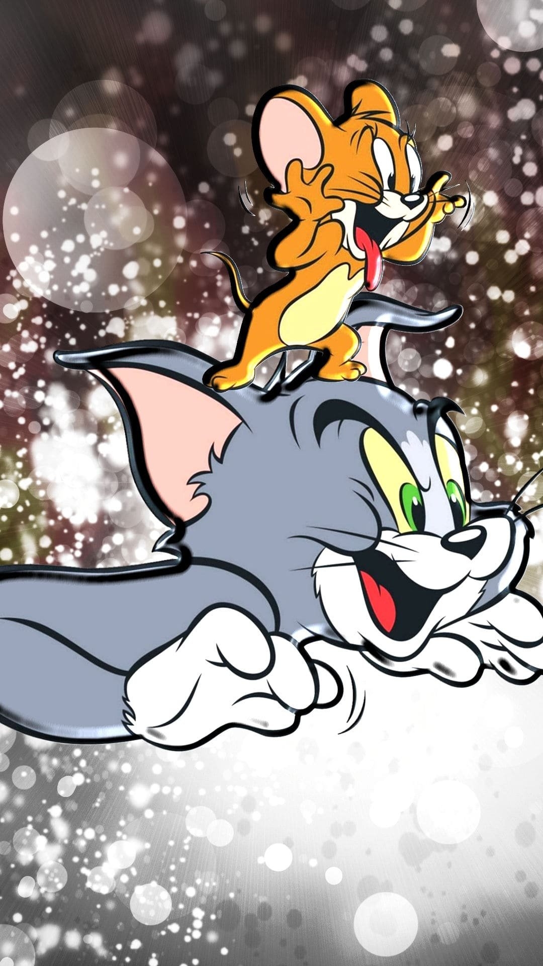 1080x1920 Tom and jerry 4k Wallpaper Download, Phone