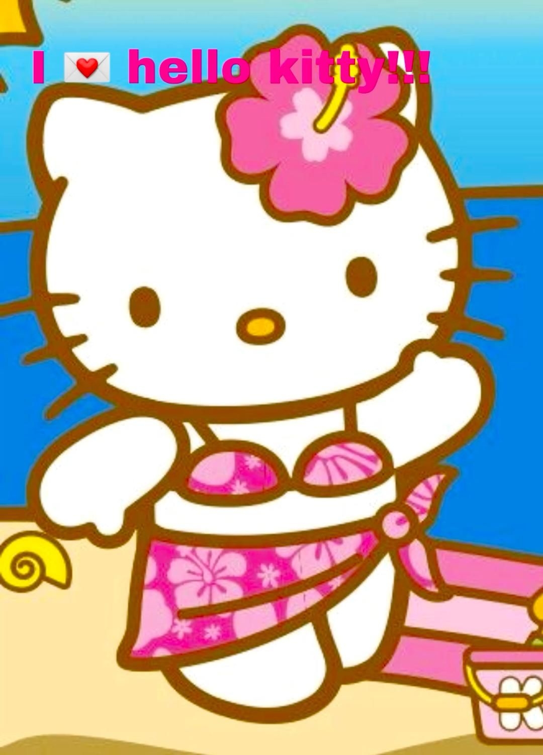 1080x1510 Cute hawaii hello kitty!, Phone