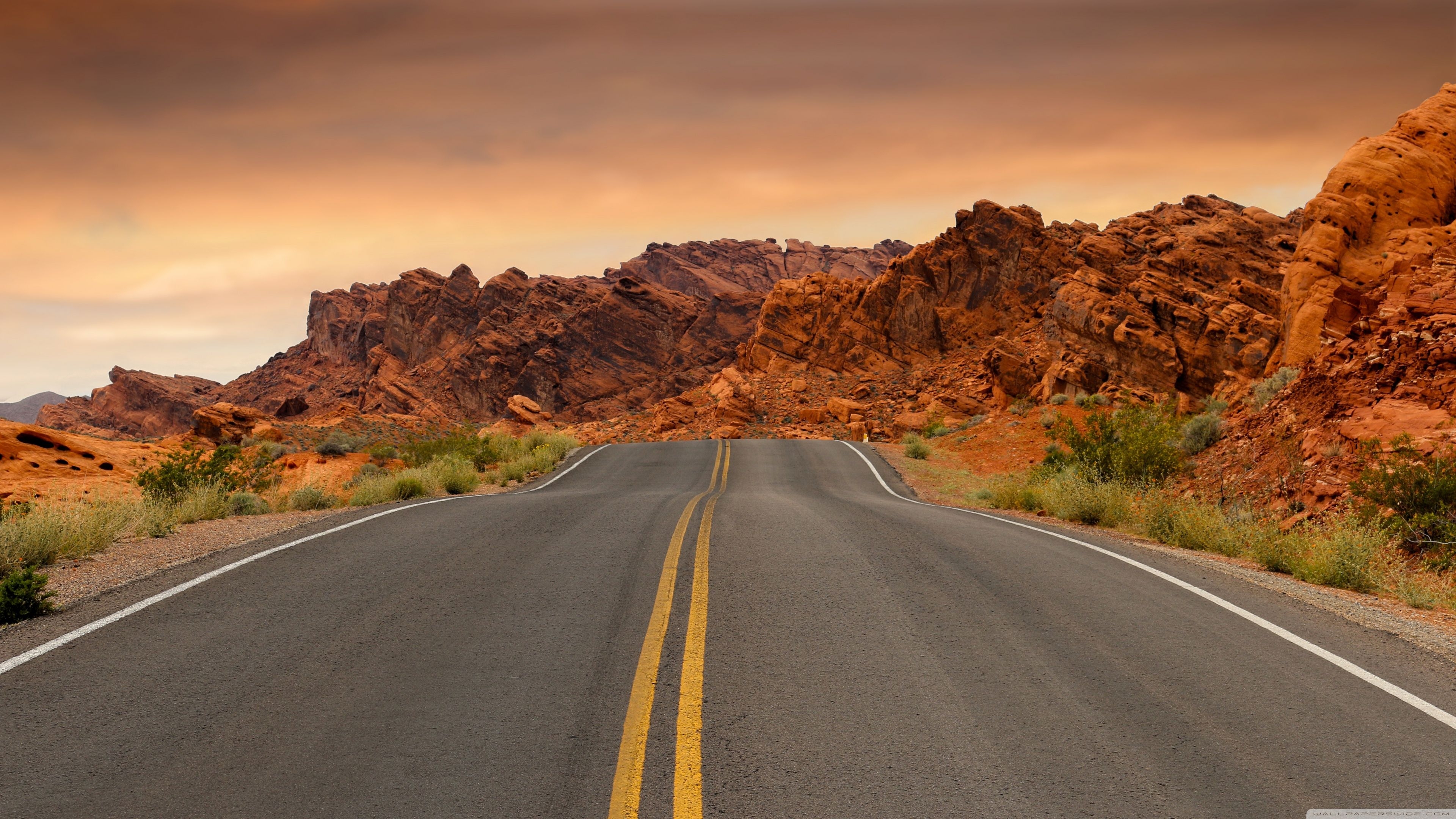 3840x2160 Road to Las Vegas ❤ 4K HD Desktop Wallpaper for 4K Ultra HD TV, Desktop