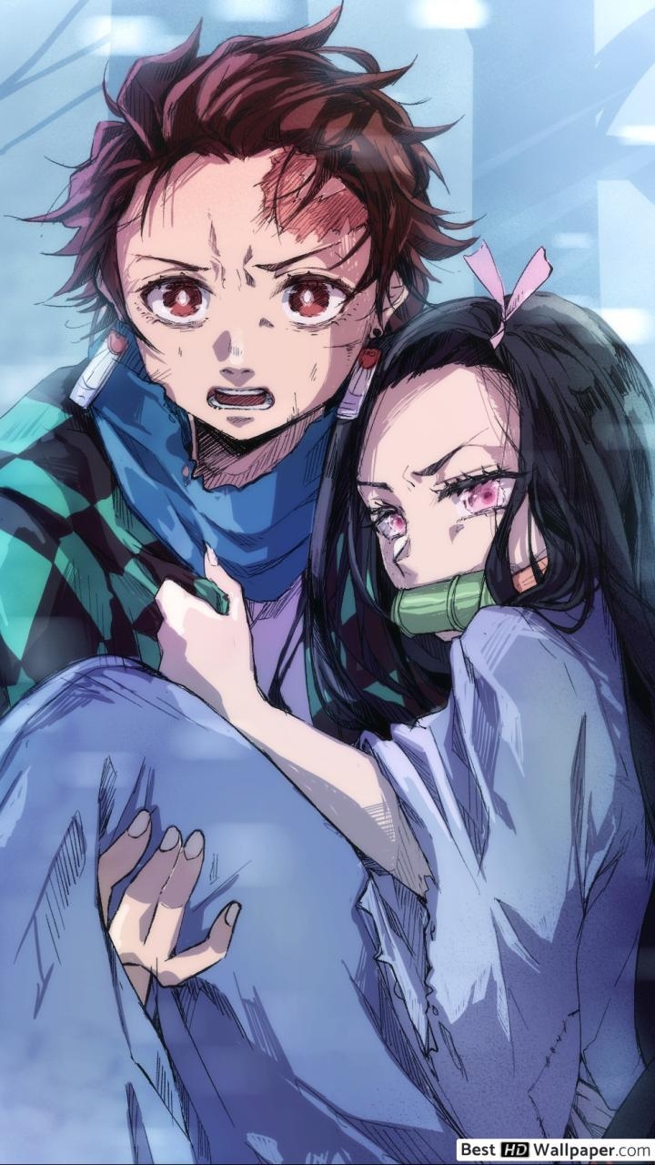 720x1280 Tanjirou Kamado & Nezuko Kamado HD wallpaper download, Phone