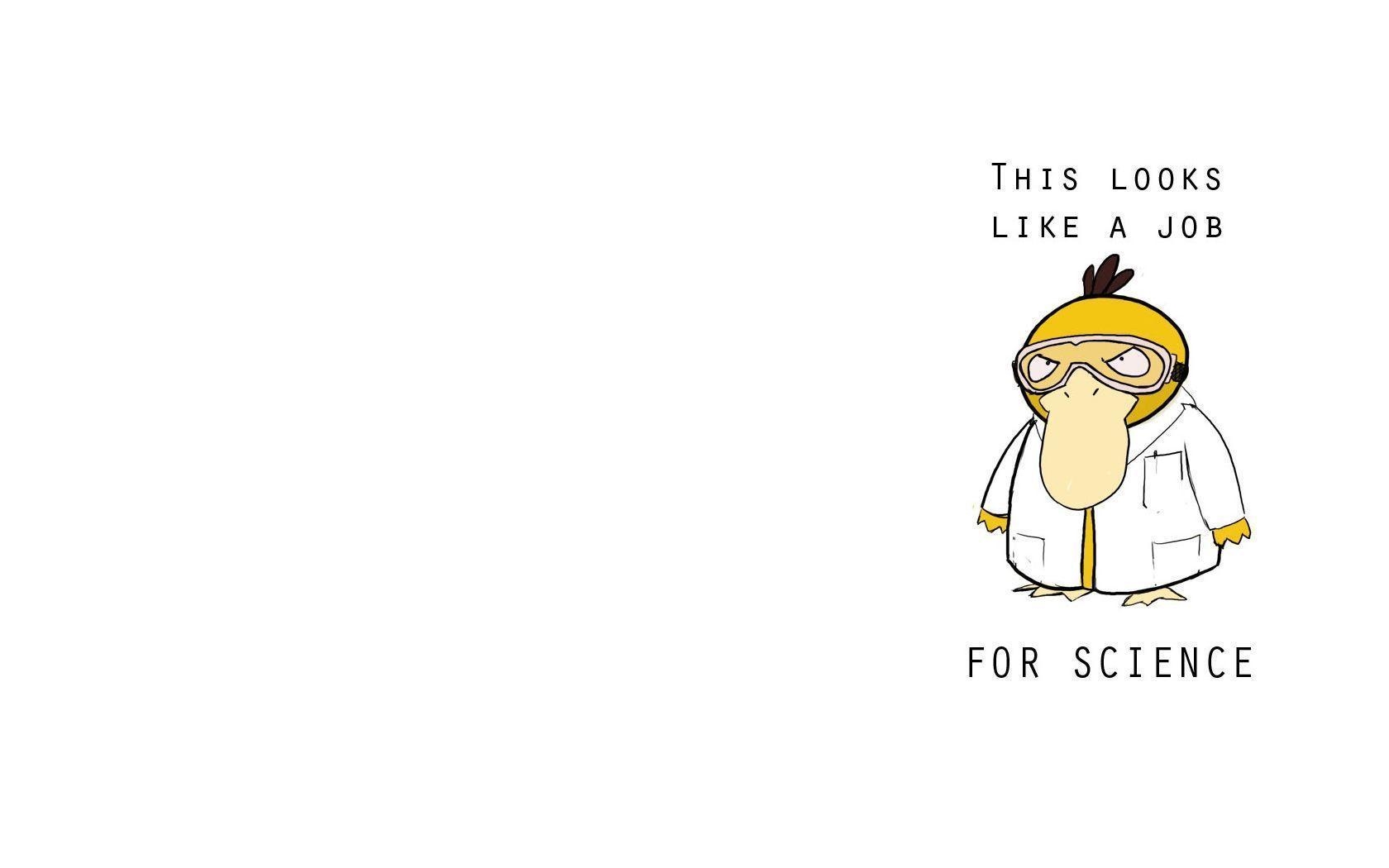 1680x1050 Professor Psyduck (), Desktop