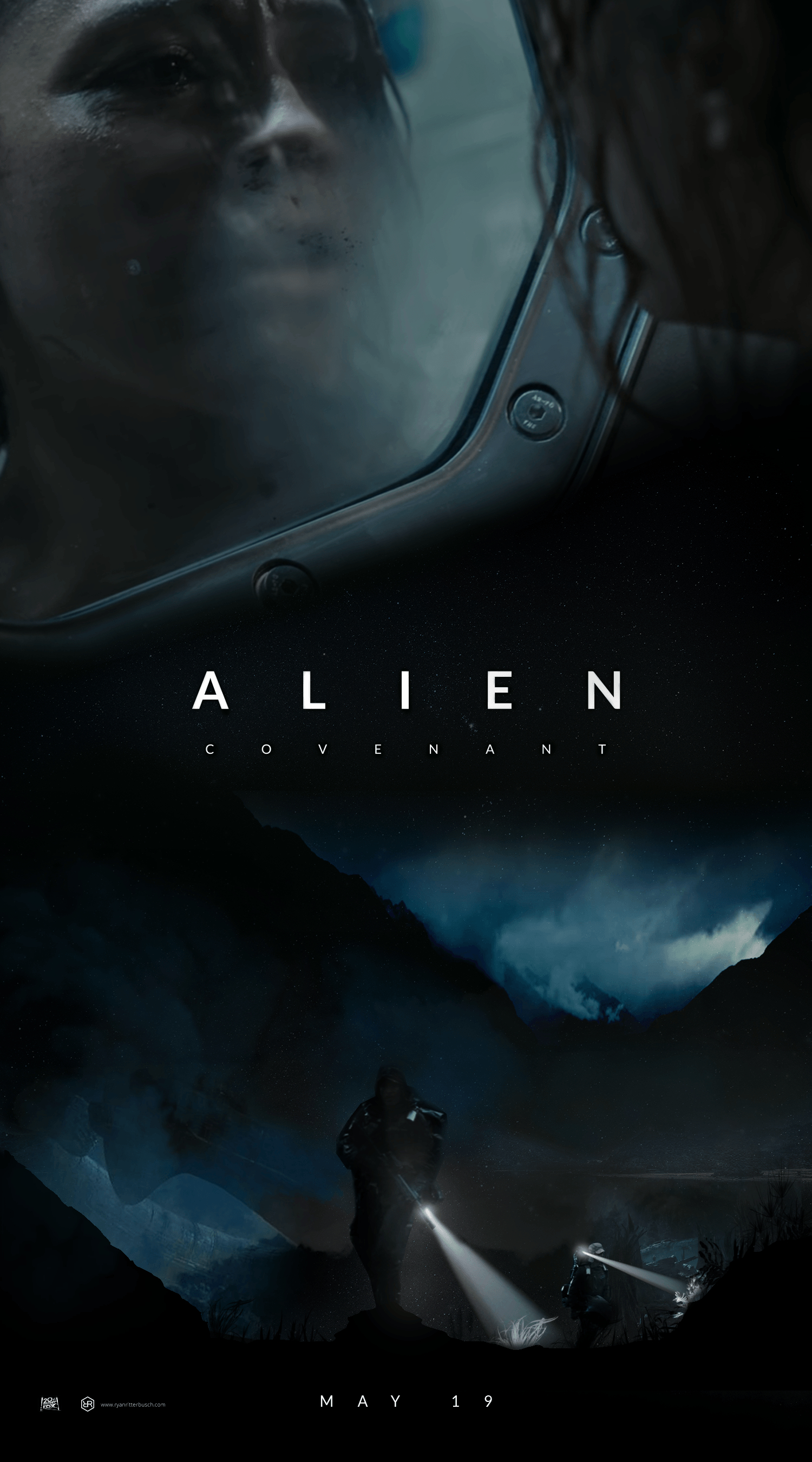 1500x2700 Alien: Covenant Poster, Phone