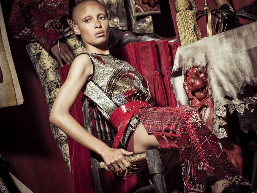 1030x770 Adwoa Aboah. Pirelli Calendar 2018. POPSUGAR Fashion Photo 8, Desktop