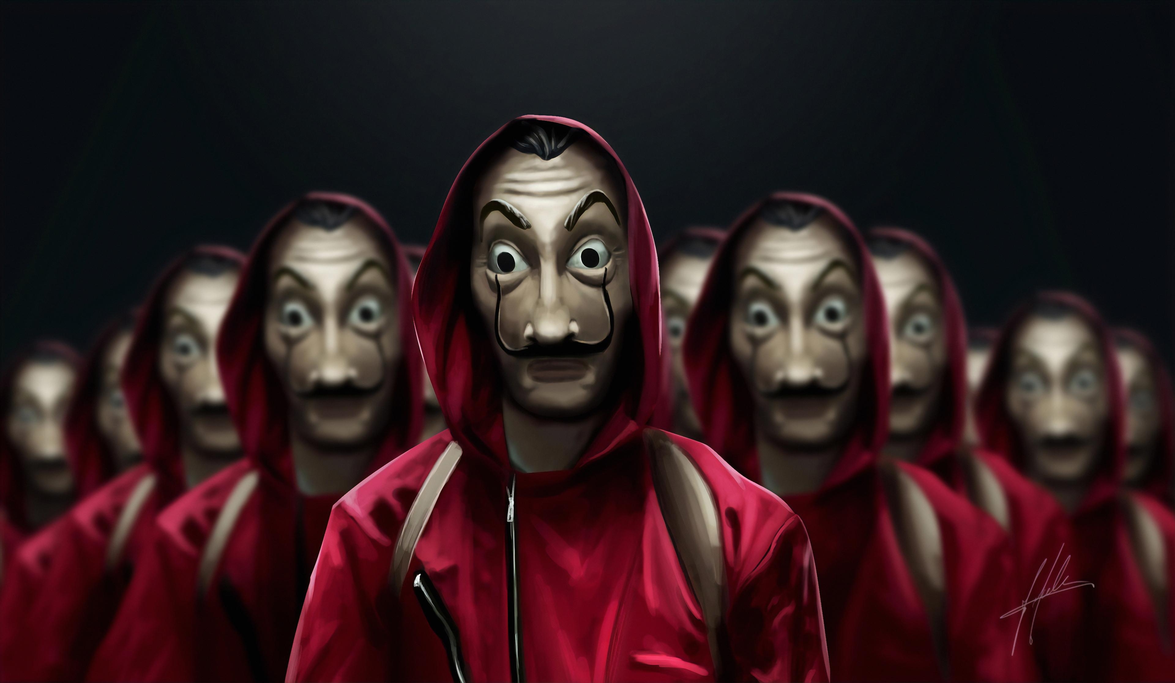 3840x2240 Money Heist Wallpaper, HD TV Series 4K Wallpaper, Image, Photo, Desktop