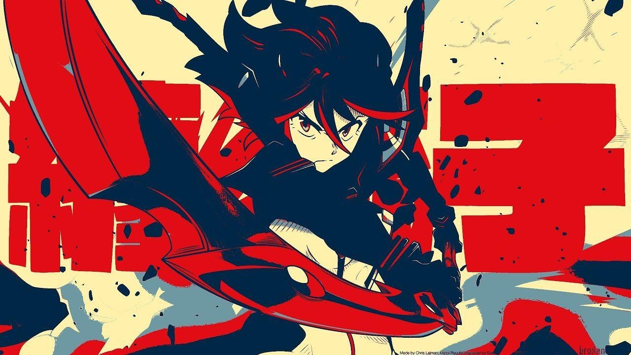 1280x720 Speed Drawing Matoi Kill la kill [Tenshiato], Desktop