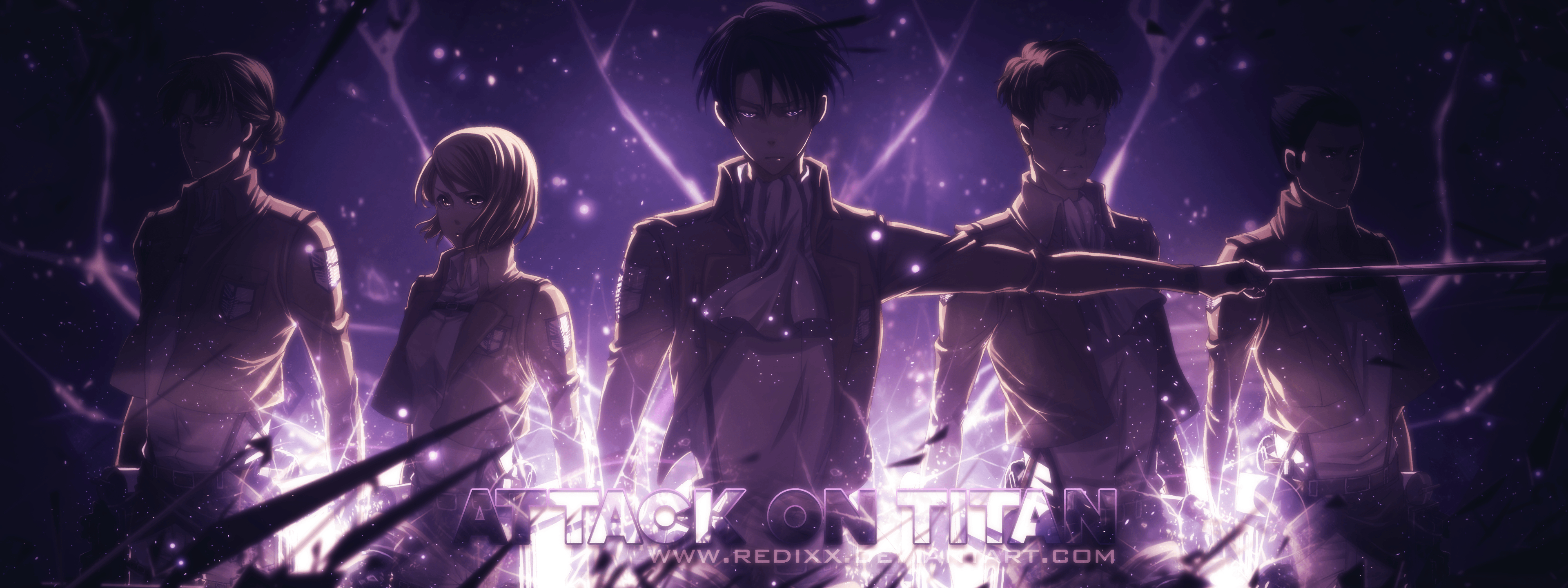 3840x1440 Attack On Titan Wallpaper, Picture, Image, Dual Screen