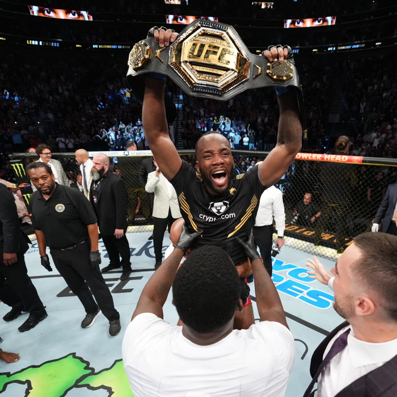 1600x1600 A Stunner for the Ages: Leon Edwards Shocks Champ Kamaru Usman at UFC 278. News, Scores, Highlights, Stats, and Rumors, Phone