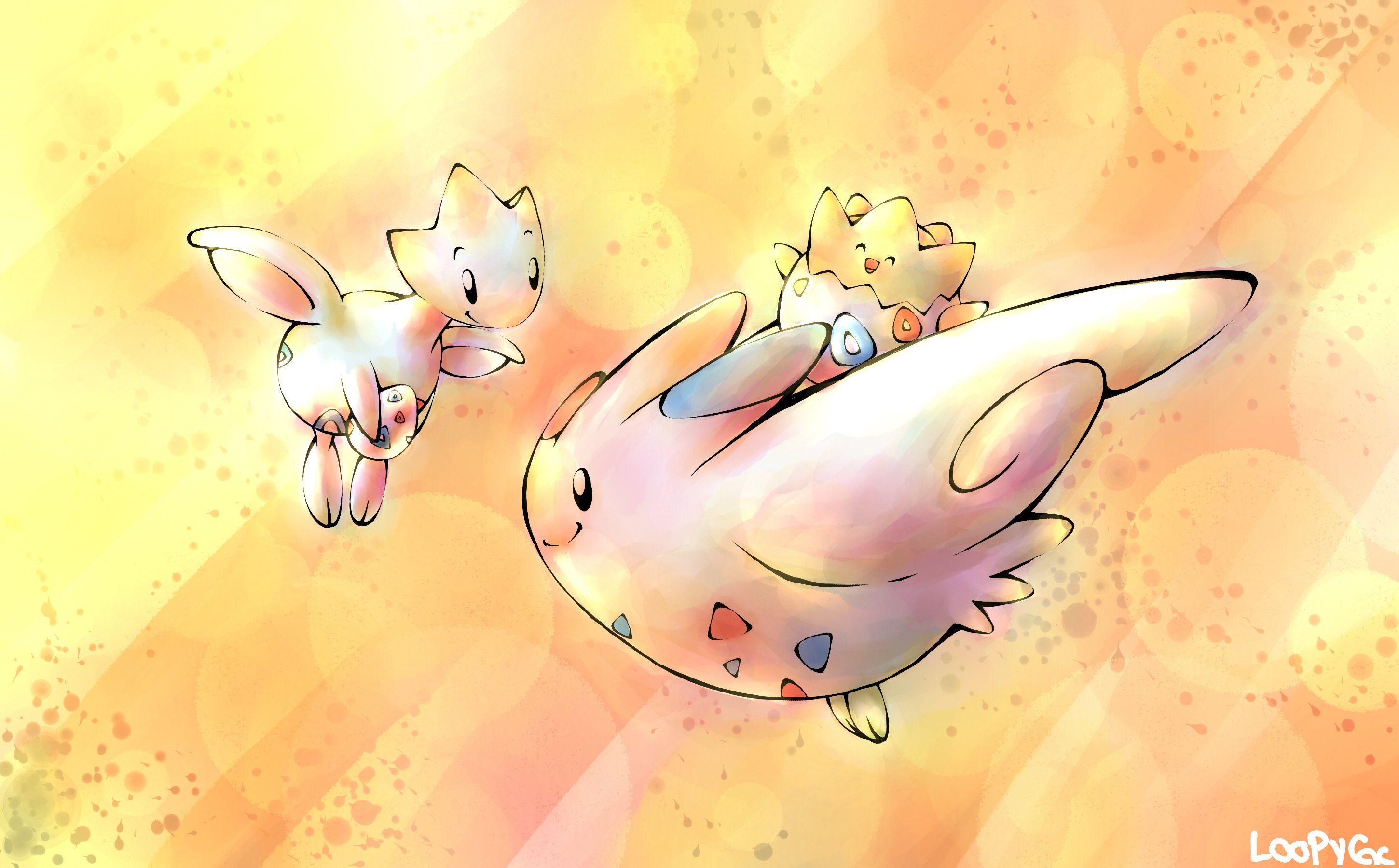 2900x1800 Pokemon Togekiss Togetic Togepi, Desktop