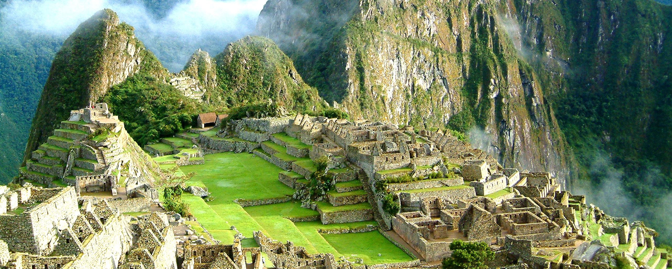 2560x1030 Machu Picchu, Dual Screen