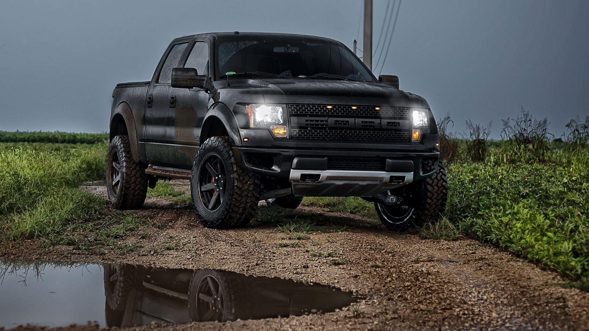 1920x1080 Black Ford Raptor 3 Widescreen Wallpaper, Desktop