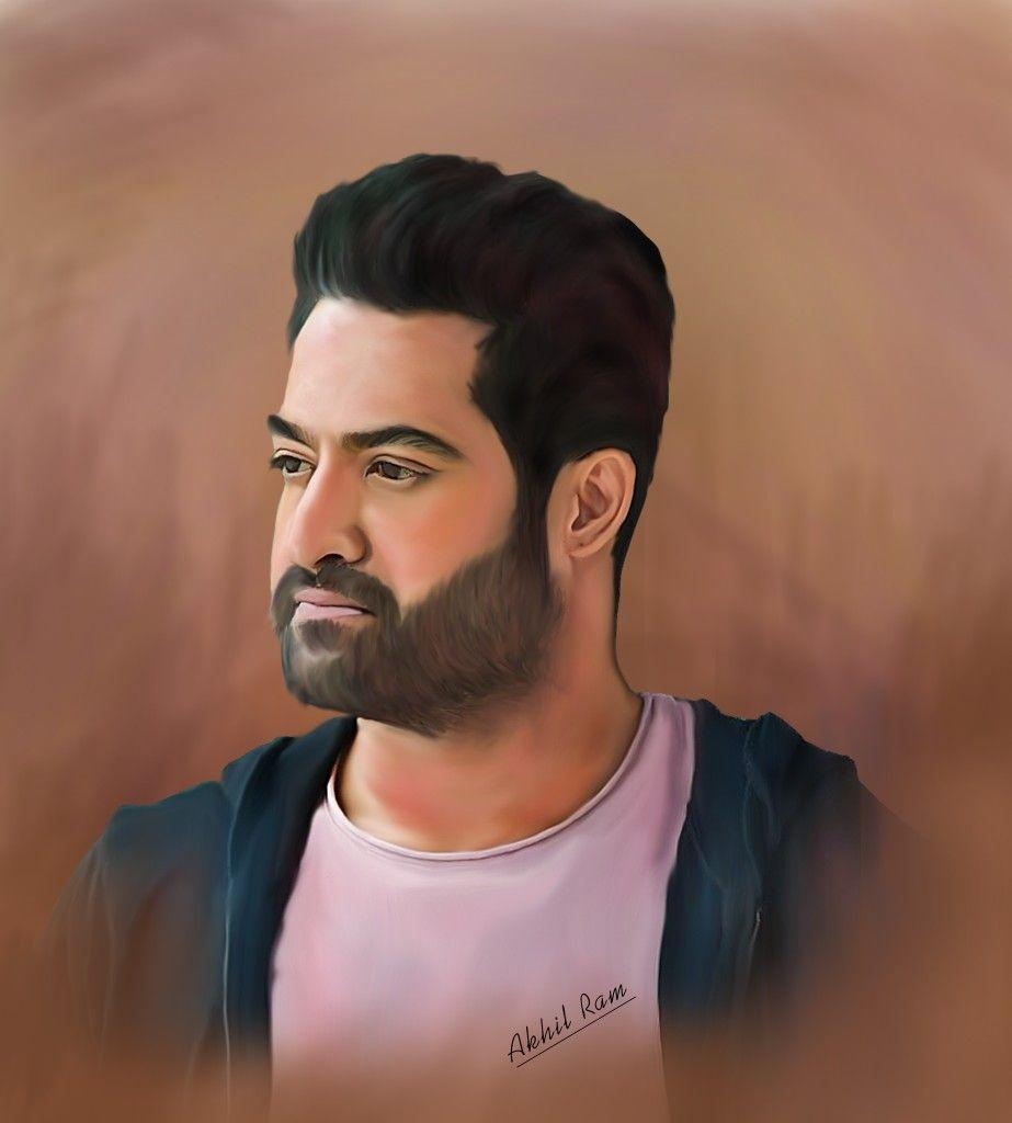 930x1030 Jr.NTR's digital paint. New image hd, Galaxy picture, Actor photo, Phone