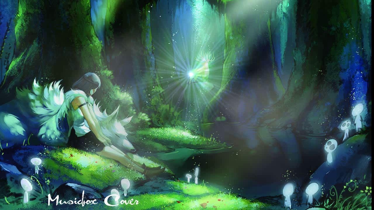 1280x720 Wallpaper Blink of Princess Mononoke Wallpaper HD, Desktop