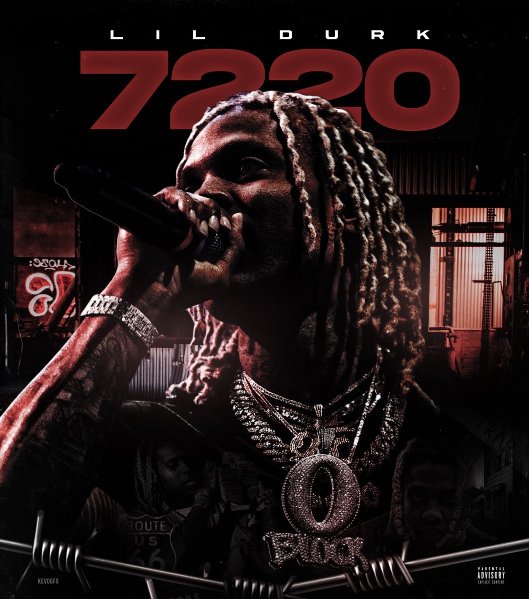 1060x1200 lildurk • 7220 Artwork. Album art design, Lil durk, Mixtape cover, Phone