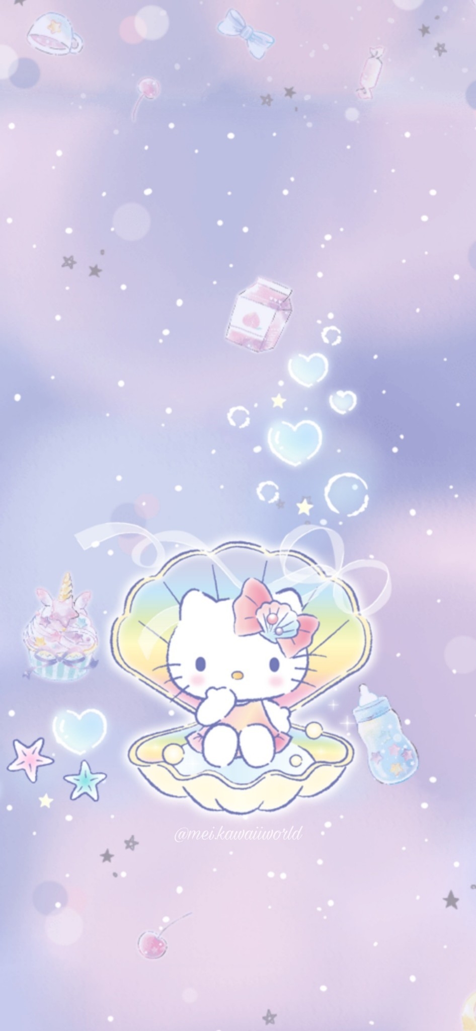 950x2050 Kawaii wallpaper page, Phone