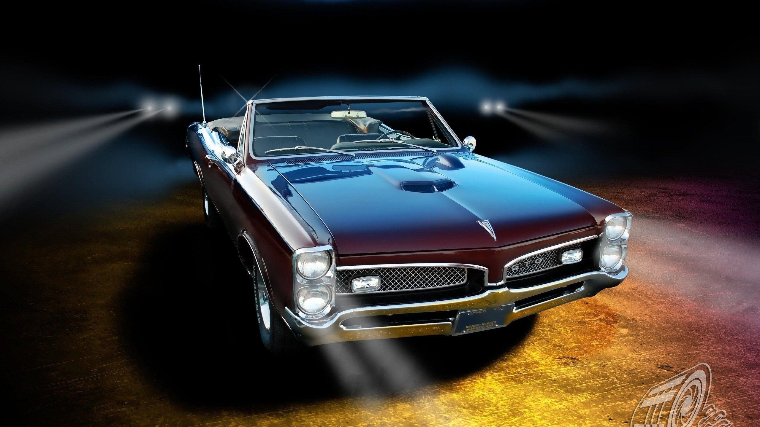 2560x1440 Pontiac GTO classic muscle cars wallpaperx1440, Desktop