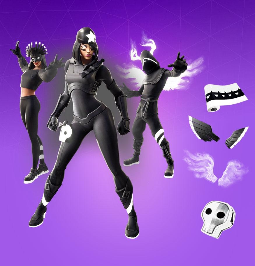 880x920 Shadow Skully Fortnite wallpaper, Phone