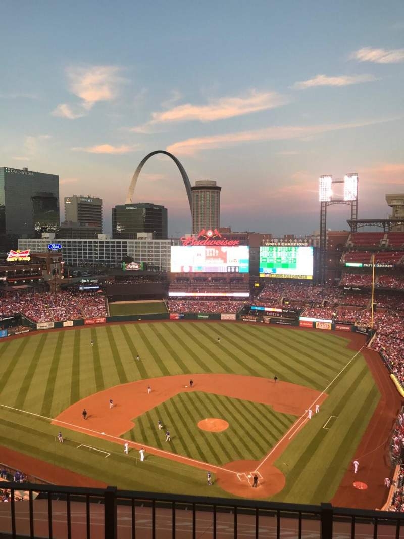 800x1070 Busch Stadium, section row seat 7. Louis Cardinals vs Chicago Cubs, shared, Phone