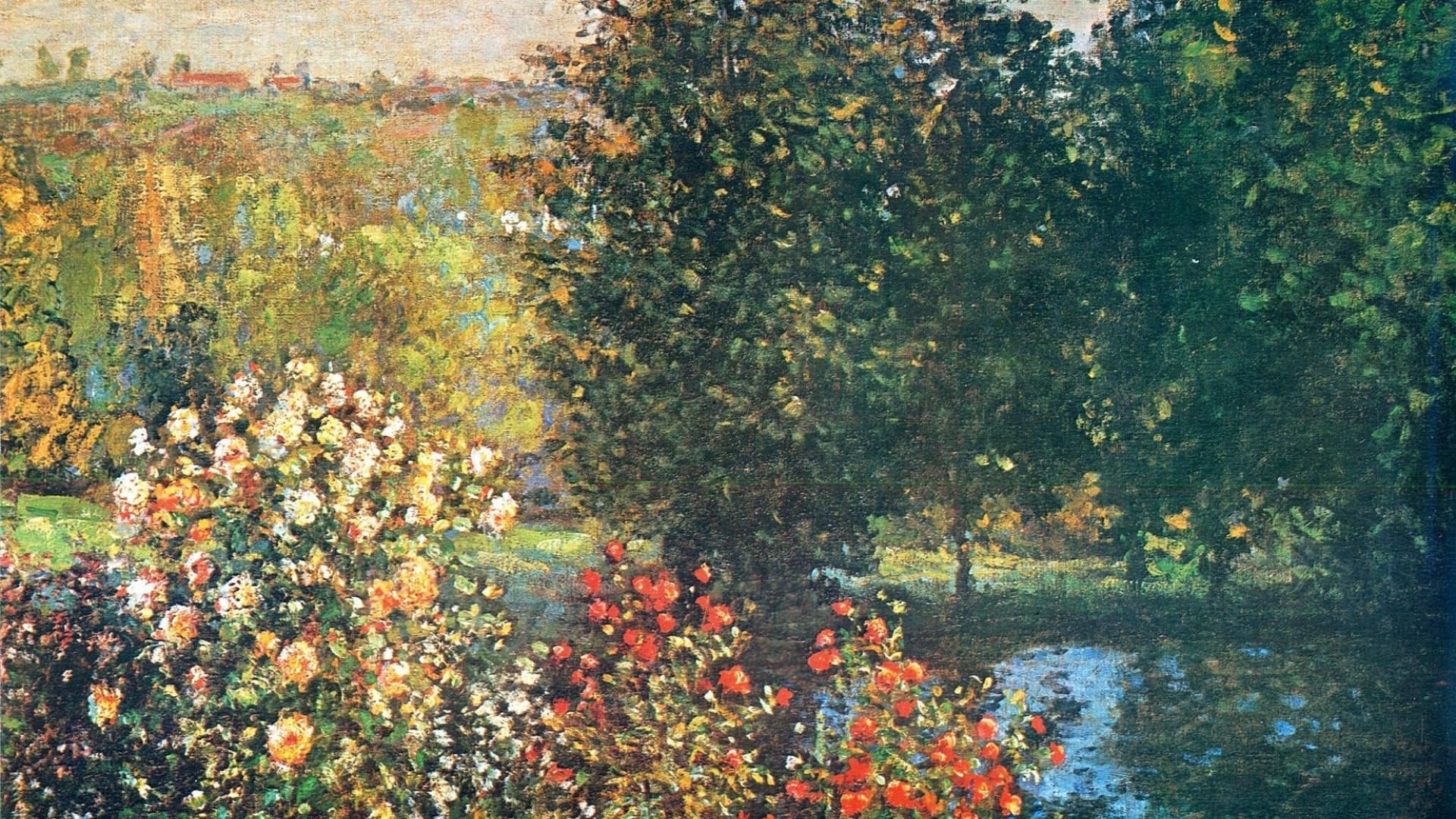 1920x1080 Awesome Claude Monet Wallpaper, Desktop