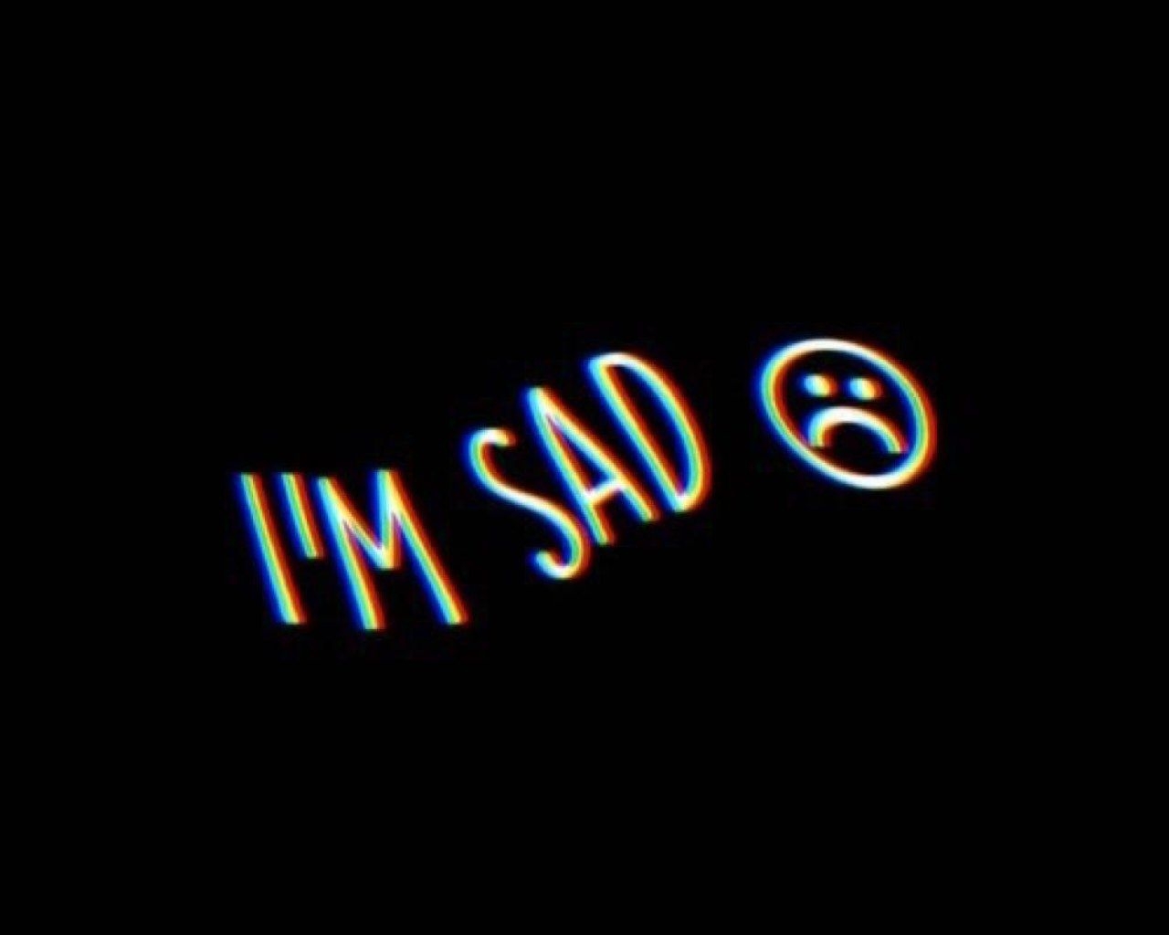 1280x1030 Sad aesthetic wallpaper, I'm Sad • Wallpaper For You HD Wallpaper For Desktop & Mobile, Desktop