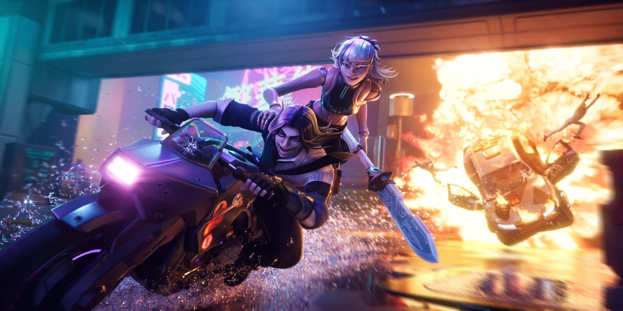 2050x1030 Dahlia Fortnite wallpaper, Desktop