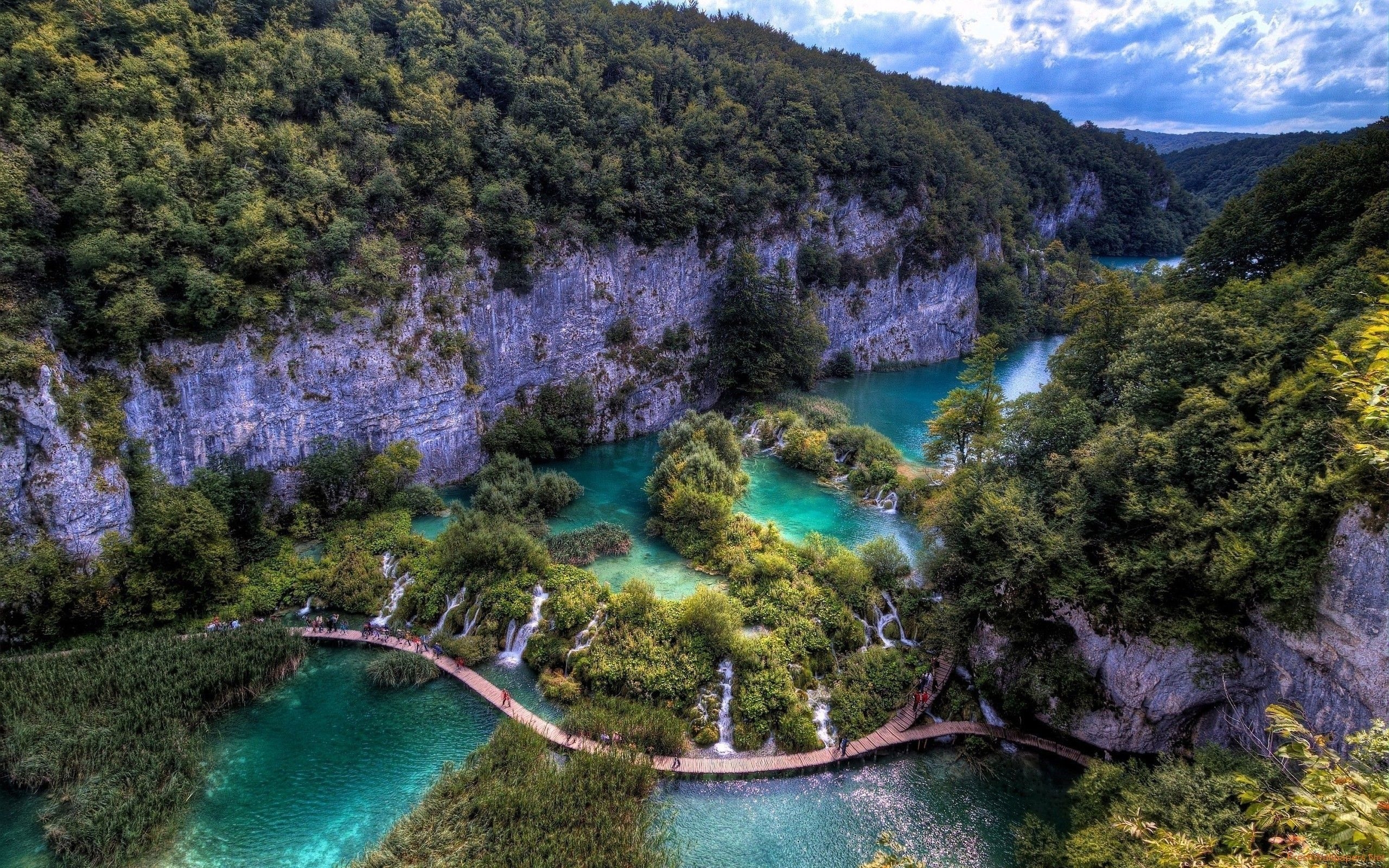 2560x1600 Plitvice Lakes National Park wallpaper, Desktop