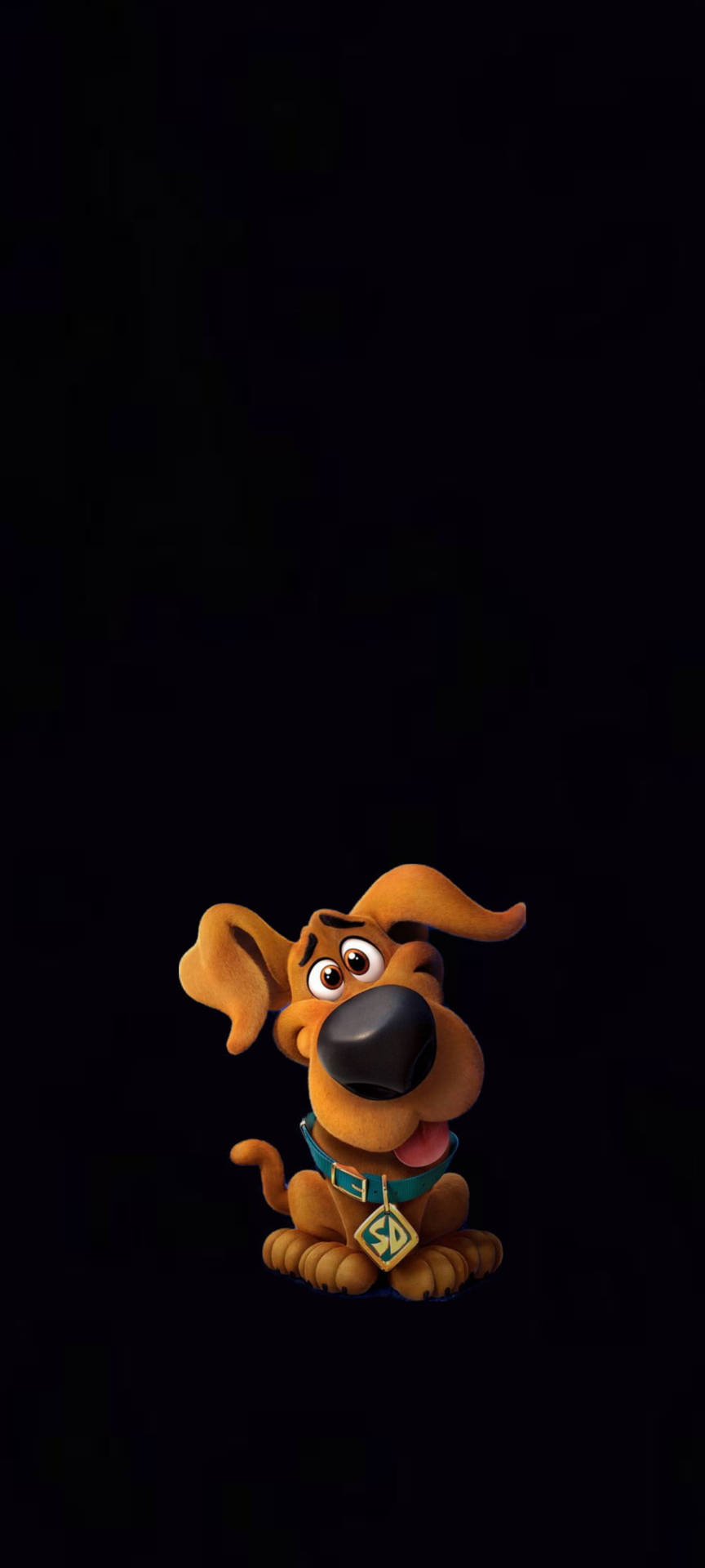 870x1920 Download AMOLED Android Baby Scooby Doo Wallpaper, Phone