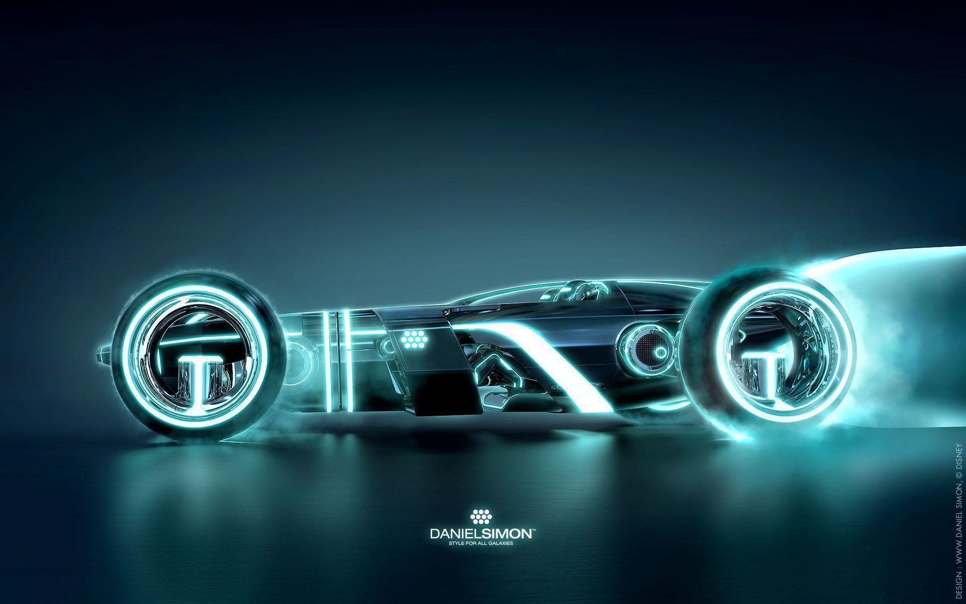 1920x1200 Wallpaper Tron Legacy Light Runner Design, Desktop