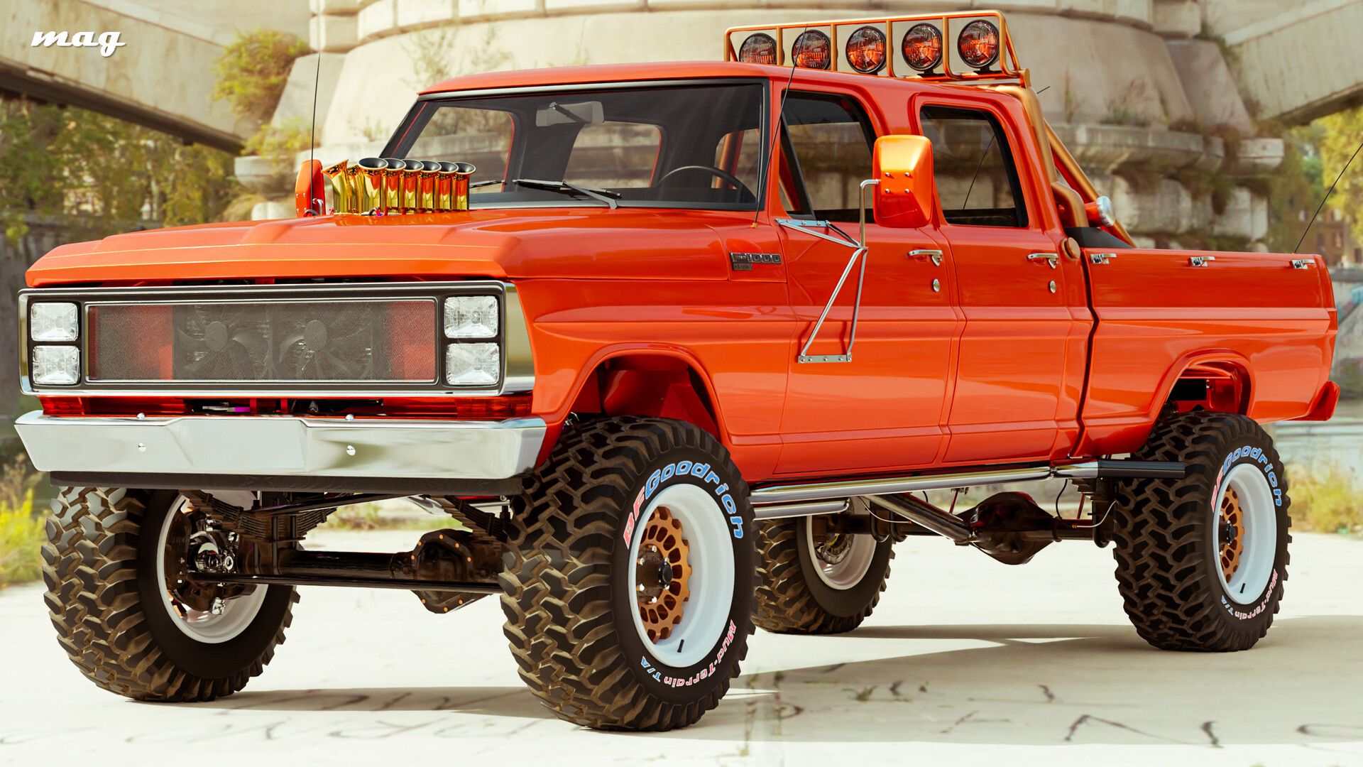 1920x1080 Ford F1000 Custom, Desktop