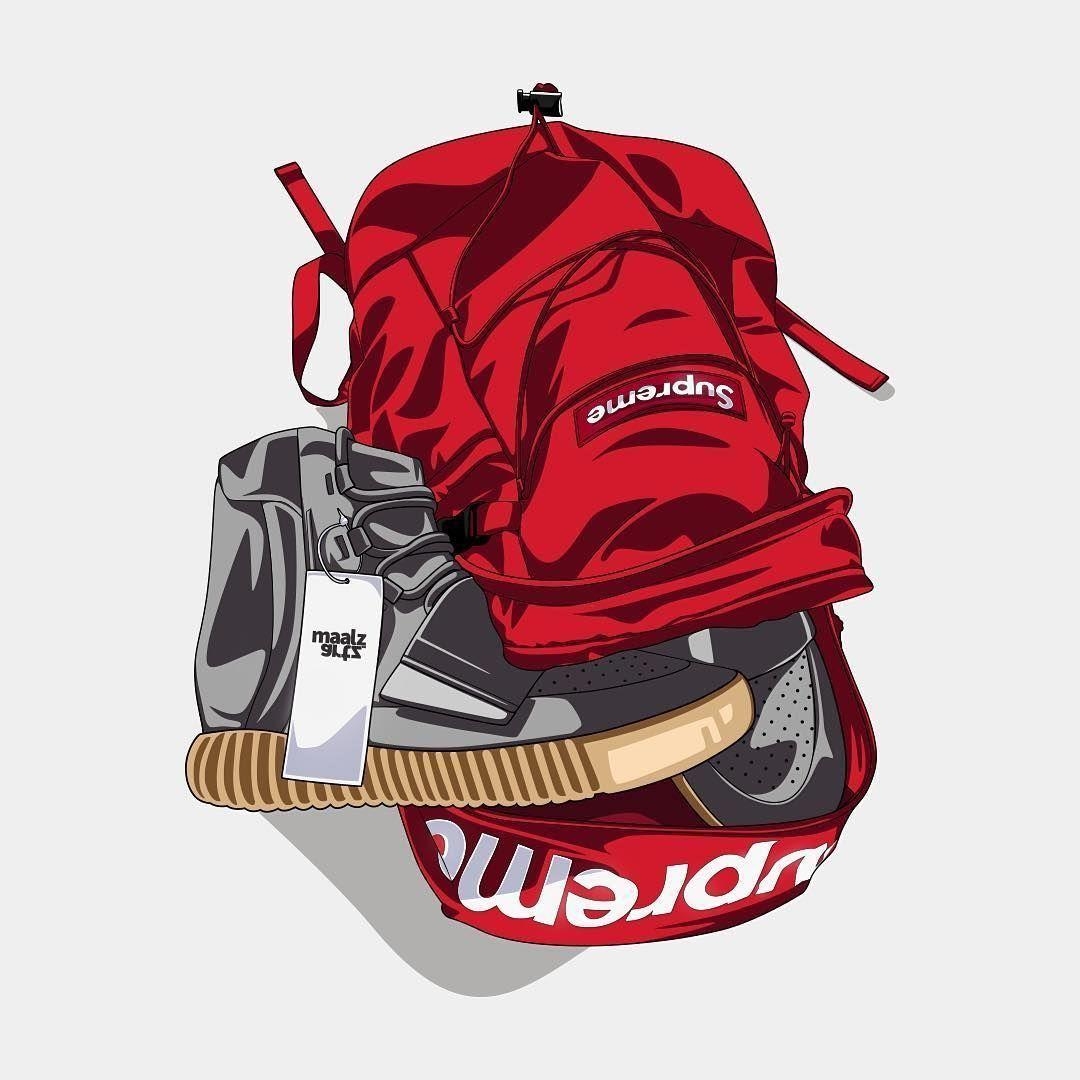 1080x1080 Supreme Cartoon Wallpaper Free Supreme Cartoon Background, Phone